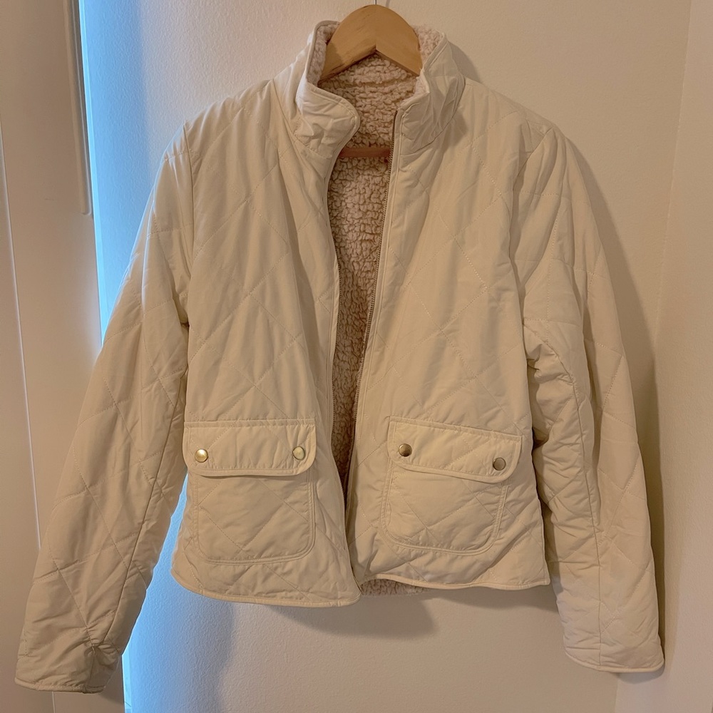 NWOT Boutique Reversible Fleece Jacket
